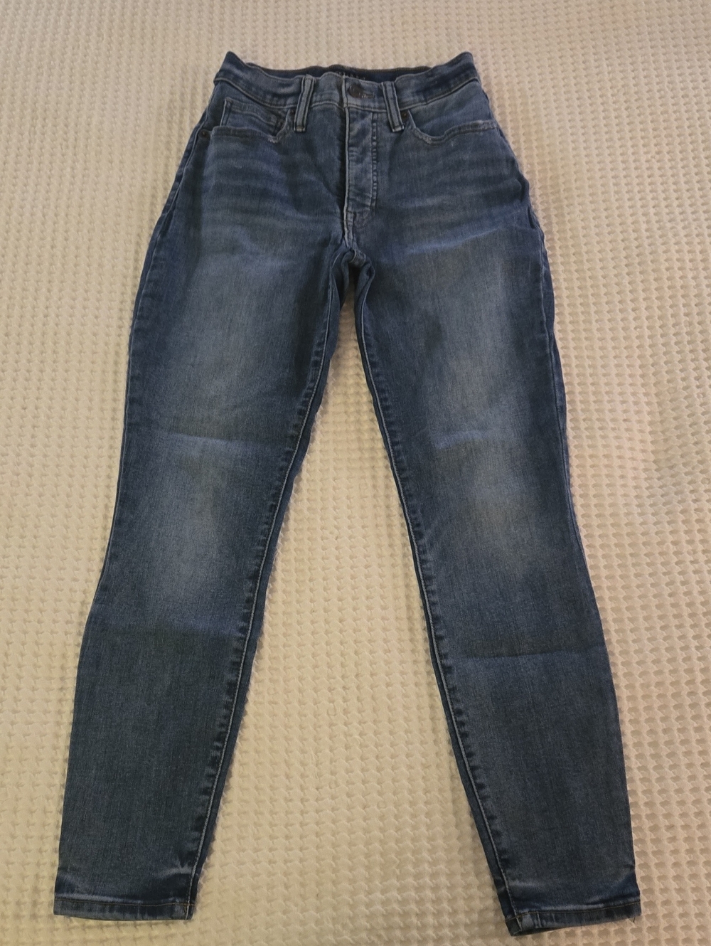 Lucky Brand Women's Medium Blue High-Rise Skinny Jeans